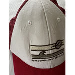 Patagonia Hat Cap Unisex Snap Back Red Ventura CA Seascape Outdoors Hiking Photo 2