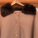 Amanda Smith  Brown Cape with Faux Fur. Free Size Photo 2
