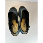 Paul Green Women's Size 7.5 Blue Cayanne Peep Toe Block Heels Bootie EUC Photo 5