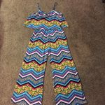 Magic Colorful Jumpsuit Sz M Gently Used Photo 9