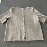 Amazon Short Sleeve Button Up Sweater Photo 0