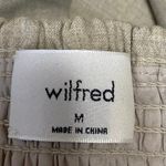 Aritzia Wilfred Beige Tan Sleeveless Sculpt Cami Camisole Tank Crop Top Size M Photo 2