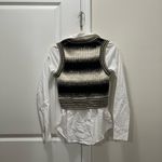 Veronica Beard Black Multi Spear Mixed Media Vest Size XS $498 Photo 13