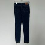 Levi's Levi’s 711 Skinny Jeans Distressed Knee Medium Wash Size 25 Photo 2