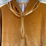 Fabletics Caramel Honey Color Zippered Front Hoodie w/Pockets Photo 2