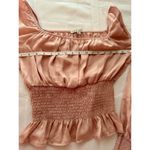 Haute Monde top light pink blouse size medium Photo 5