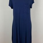 Market Spruce Dress Womens‎ Large Navy Blue T Photo 0