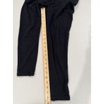 James Perse  Leggings Womens Small 1 Yosemite Black Performance Crop Stretch Photo 5
