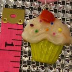 Cupcake Necklace Pink Choker Roleplay Costume Girls Lolita Scene Alt Egirl Y2K Photo 2