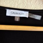 Calvin Klein pocket tunic blouse hem split size Large Photo 5