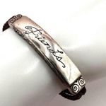 Brighton friends ID bracelet on cord Photo 0