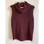 Vince Camuto Two By  Women’s Vest Chunky Waffle Knit Turtleneck Size Small NWOT Photo 1