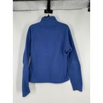 Patagonia Capilene Fleece Quarter 1/4 Zip Pullover Sweatshirt Blue Womens Medium Photo 1