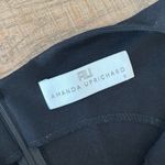 Amanda Uprichard  black mesh panel mini dress lbd Photo 4