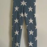Honeydew thick fleece star leggings Blue Photo 0