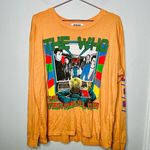 Daydreamer Vintage Peach The Who First Farewell Four Long Sleeve Tee Size Small Photo 2