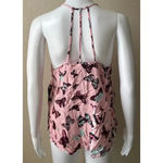 No Boundaries  | Butterfly Print Sleeveless Spaghetti Strap Tank Top | Large Photo 1