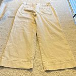 Bagatelle Cream Flare Wide Leg Crop Jeans Photo 3