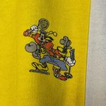 Disney  Fashions Goofy Sports Color Block Yellow Blue Zip Up Jacket Size Large Photo 1