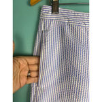 Vineyard Vines Men's Slim Fit Club Pants 28x30 Blue White Seersucker Cotton Photo 6