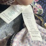 LuLaRoe 3/$15 LULA ROE Dark Purple Multicolor Paisley Print, TC Photo 6