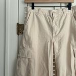 Madewell  Low-Slung Straight Cargo Pants In Vintage Linen Beige Tan Size 26 Photo 3