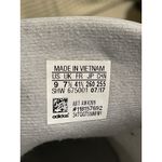 Adidas Women's Casual Sneakers Size 9 Lace-Up, Low Top, Gray Fabric Suede Photo 3