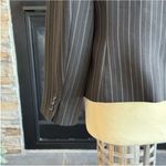 Caslon  Dark Gray Striped Blazer Photo 5