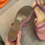 Lucky Brand  Women's Carlisha Wedge flatform Strappy Sandal size 9.5 pink Photo 10