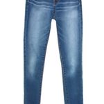 American Eagle  Hi-Rise Jeggings Jeans Blue Pockets Stretch Denim Size 4 Photo 1