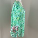 Lilly Pulitzer  Pink/Green Keina Tunic sz XS Photo 2