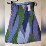 Urban Outfitters NWT  Colorful Patchwork Dress With Straps Size :M Photo 6