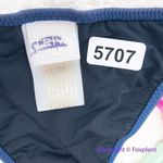 NEW Triya tie side womens‎ bikini bottom navy blue pink green, size M Size M Photo 5