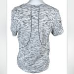 Lululemon  Long Distance Short Sleeve Tee Shirt Tiger Space Dye Black Women’s 8 Photo 1