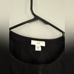 J. Jill Button Down Cardigan Sweater Lightweight Puffer Poncho Cotton Black M Size M Photo 5