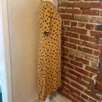 MINKPINK Last chance-  - Mustard Yellow Polka‎ Dot Assymetrical Dress Photo 3