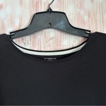 Talbots  Black 100% Pima Cotton Short Sleeve T Shirt Photo 3