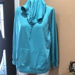 Joe Boxer  light teal hooded sweatshirt Photo 1