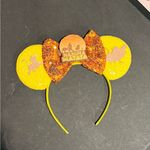 Disney Lion King Akuna Matata Timón and Pumba Minnie Mouse ears headband Gold Photo 1