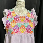 THML  Embroidered Sleeveless Top Photo 1