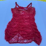 Adore Me  3X Cheyenne Unlined Plus Elegant Red Lace Chemise Photo 3