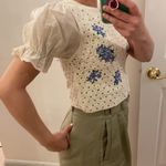 ZARA  crochet cropped top. Xs-S Photo 4