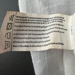 Ekouger Pullover Gauzy White Tunic Dress/Bikini Cover Up Size Medium Photo 8