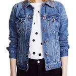 Madewell NEW  The Jean‎ Jacket in Pinter Wash, 2X Photo 0