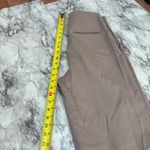 Ann Taylor  Tan Wide Leg Pants Pull On Stretch Size small high rise career office Photo 6