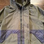 B by Burton Women's Jacket XS Olive Green Black Hooded Quilted Coat Snowboard Photo 10