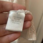 Cato White Open Front Short Sleeve Knit Cardigan Photo 5