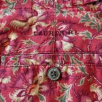 Ralph Lauren Lauren ‎ Womens Petite Floral Print Linen Shorts Red Size 10P Photo 4