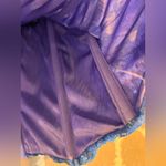 Victoria's Secret Blue and Purple Chemise Lace and Satin sexy little things 36C Photo 11