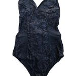 Forever 21 NWT BLACK FLORAL LACE LINGERIE ONE PIECE Photo 0